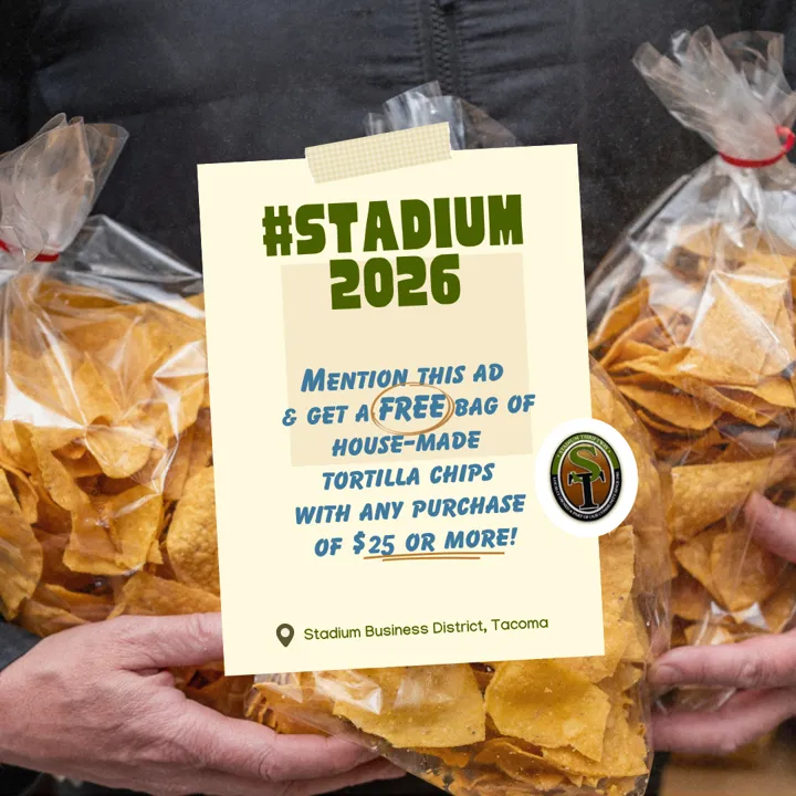 #Stadium2026 offer post: a free bag of house-made tortilla chips at Stadium Thriftway